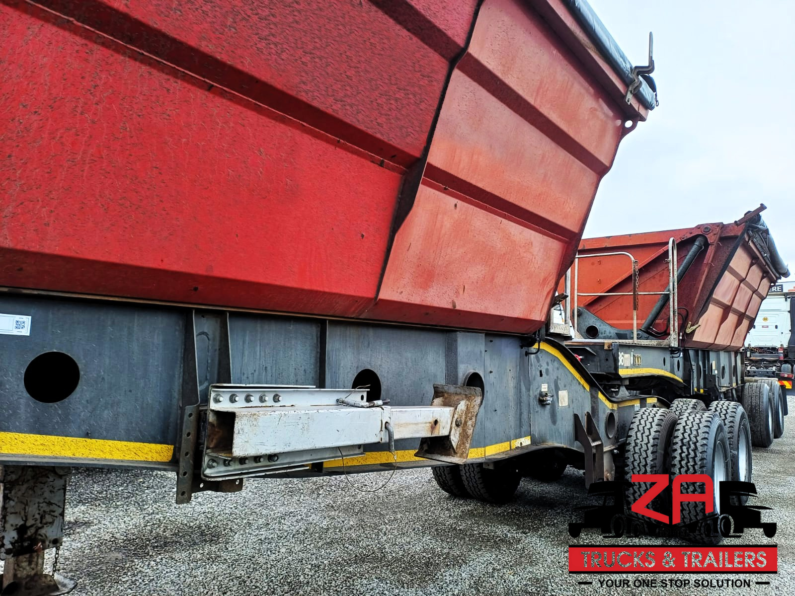 2013 AFRIT 25 CUBE SIDE TIPPER #53165